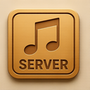 icon_music_server_embossed icon preview