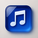 icon_music_server_glassy icon preview