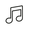 icon_music_server_minimal_outline icon preview