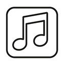 icon_music_server_outline icon preview