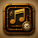 icon_music_server_steampunk icon preview