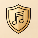 icon_music_shield_elegant icon preview
