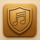 icon_music_shield_embossed icon preview