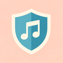icon_music_shield_flat_pastel icon preview