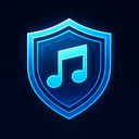 icon_music_shield_futuristic icon preview