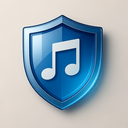 icon_music_shield_glassy icon preview
