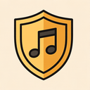 icon_music_shield_iconic icon preview