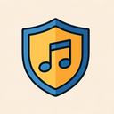 icon_music_shield_rounded icon preview