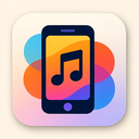 icon_music_smartphone_abstract icon preview