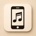 icon_music_smartphone_elegant icon preview