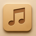 icon_music_smartphone_embossed icon preview