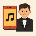 icon_music_smartphone_formal icon preview