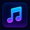 icon_music_smartphone_futuristic icon preview
