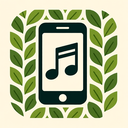 icon_music_smartphone_organic_pattern icon preview