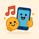 icon_music_smartphone_playful icon preview