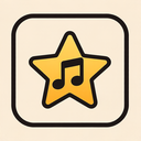 icon_music_star_filled icon preview