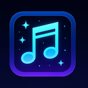 icon_music_star_futuristic icon preview