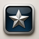 icon_music_star_metallic icon preview