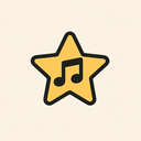 icon_music_star_simplified icon preview