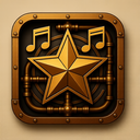 icon_music_star_steampunk icon preview