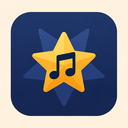 icon_music_star_symmetrical icon preview