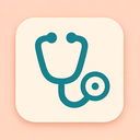 icon_music_stethoscope_flat_pastel icon preview