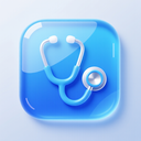 icon_music_stethoscope_glassy icon preview