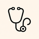 icon_music_stethoscope_line_art icon preview