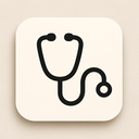 icon_music_stethoscope_minimalist icon preview