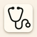 icon_music_stethoscope_simplified icon preview