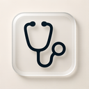 icon_music_stethoscope_transparent icon preview