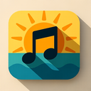 icon_music_sun_shadow_effect icon preview