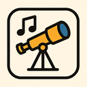 icon_music_telescope_filled icon preview