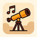 icon_music_telescope_iconic icon preview
