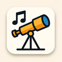 icon_music_telescope_modern icon preview