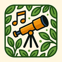 icon_music_telescope_organic_pattern icon preview