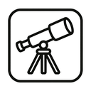 icon_music_telescope_outline icon preview
