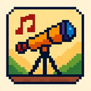 icon_music_telescope_pixel_art icon preview