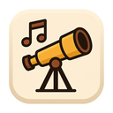 icon_music_telescope_rounded icon preview