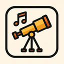 icon_music_telescope_symmetrical icon preview