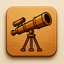 icon_music_telescope_wooden icon preview