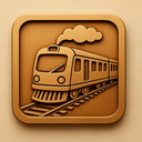 icon_music_train_embossed icon preview