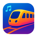 icon_music_train_gradient icon preview