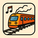 icon_music_train_iconic icon preview