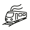 icon_music_train_minimal_outline icon preview