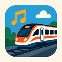 icon_music_train_modern icon preview