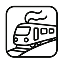 icon_music_train_outline icon preview