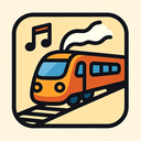 icon_music_train_vector icon preview