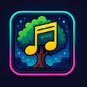 icon_music_tree_cyberpunk icon preview