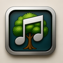 icon_music_tree_metallic icon preview